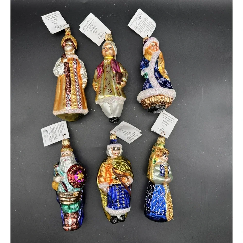 Lot 6 Radko Sealed RUSSIAN‎ RHAPSODY 1996 96-RUS Ornaments Ltd Ed NIBWT